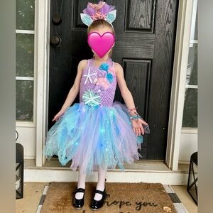 Mermaid light up toddler girl Costume
